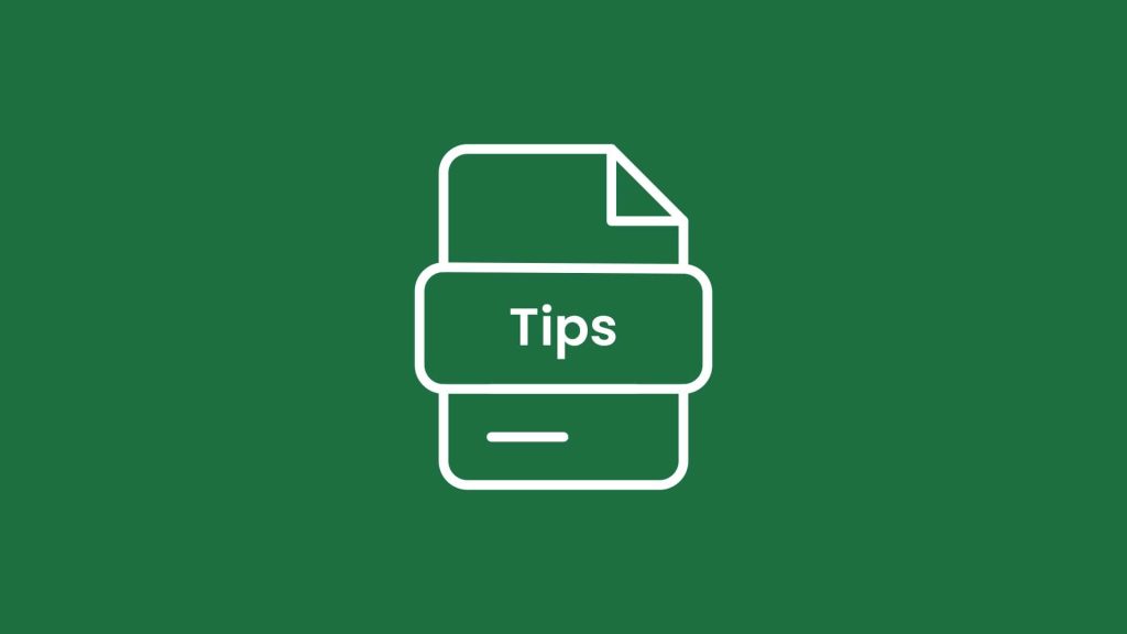 Excel Tips