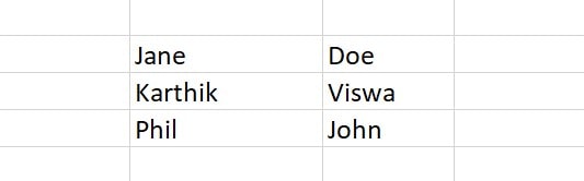 Excel Split Cell Final Result